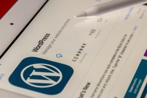 création de site wordpress